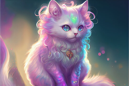 Rainbow Cat\