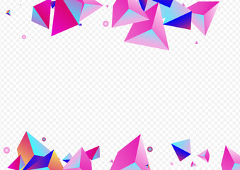 Rainbow Tetrahedron Vector Transparent