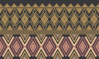 Geometric ethnic pattern for background,fabric,wrapping,clothing,wallpaper,Batik,carpet,embroidery style.