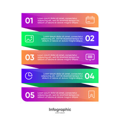 Modern infographic template design, business infographics