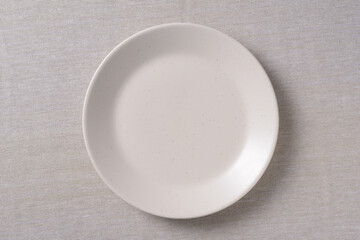 白い皿の背景素材
