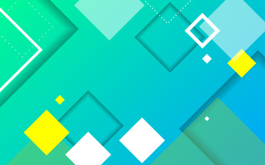 Colorful geometric shape background