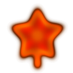 red star lolipop