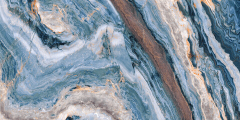 forest blue marble texture background in brown and light grey veins with punctually dotted and...