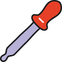 Hand Drawn dropper illustration