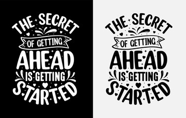 Lettering t-shirt design, Motivational Saying T-shirt Design, typography t-shirt design