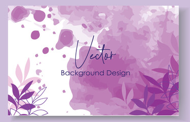 Obraz premium illustration of an abstrack floral background