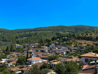 Fototapeta na wymiar Sirince village and houses, Izmir, Turkey