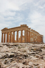 Obraz premium Parthenon temple, Acropolis in Athens, Greece