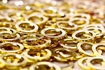 Gold rings