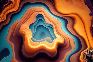 abstract background wallpaper. agate stone pattern texture. Generative AI.