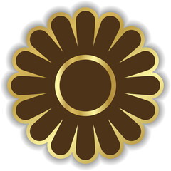 abstract sun icon