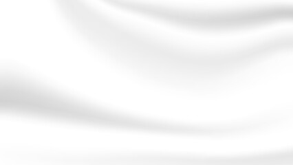abstract blank white soft fabric folding texture background for decorative graphic design
