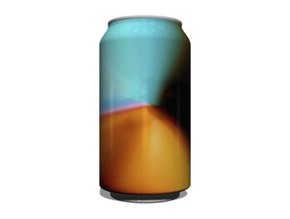 Fototapeta premium lata de bebidas