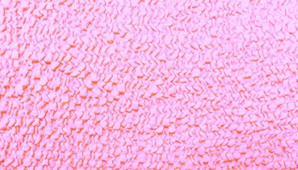 pink knitted fabric