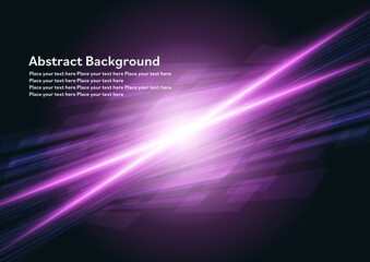 紫のサイバーネットワーク背景