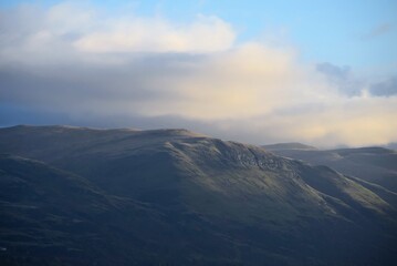 Scottish Highlands Mountain View in the United Kingdom