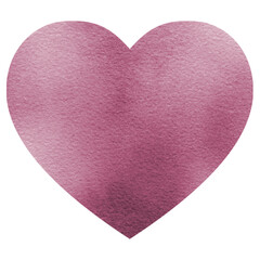 Heart Watercolor Shape