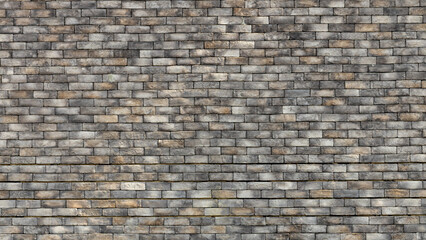 Obraz premium Black and White brick wall background and texture, Abstact rough white and black brick wall, Black and white brick wall, brickwork background for design.
