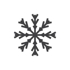 Snowflakes icon and symbol ilustration
