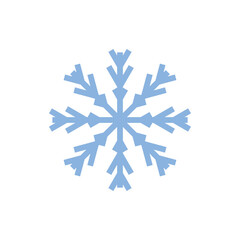 Snowflakes icon and symbol ilustration