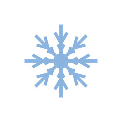 Snowflakes icon and symbol ilustration