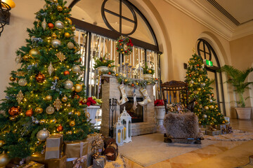 沖縄旅行　クリスマスシーズンの日航アリビラホテル