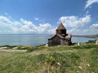 Sevanavank Monastery at Lake Sevan in Armenia