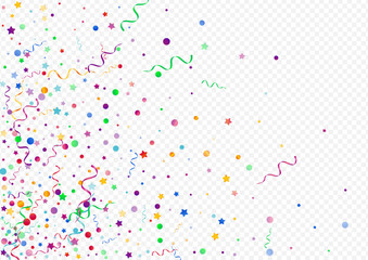 Bright Spiral Flying Vector Panoramic Transparent