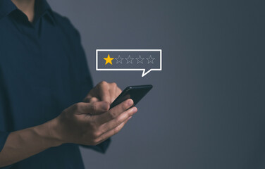 Customer Review Experience Dissatisfied Selection of 1-star rating reviews
