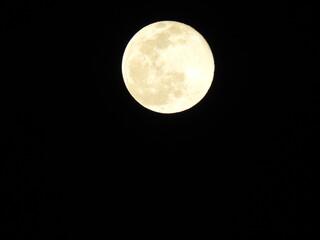 Full moon night from Istanbul