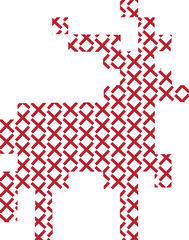 CHRISTMAS DEER, santa claus deer, 2023deer