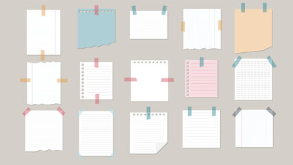 set of notes