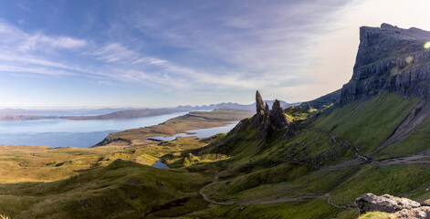 Old Man of Storr. The Storr  is a rocky hill on the Trotternish peninsula of the Isle of Skye in...