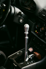 Retro car gear shifter