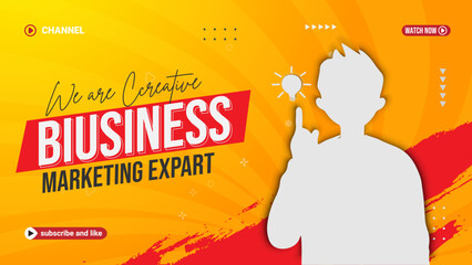 Modern YouTube thumbnail template and gaming thumbnail for gaming video thumbnail YouTube thumbnail and web banner template