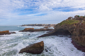 the coast of the atlantic ocean