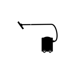 Vacuum cleaner icon. Construction vacuum cleaner outline  icon