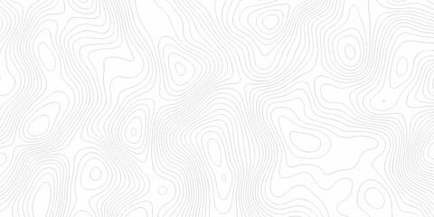 Topographic map. Geographic mountain relief. Abstract lines background. Contour maps. Vector illustration, Topo contour map on white background, Topographic contour lines vector map seamless pattern.