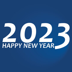 HAPPY NEW YEAR 2023 VECTOR ART DESIGN