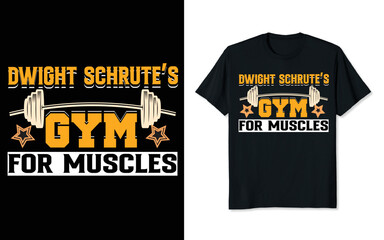 DWIGHT SCHRUTE'S GYM FOR MUSCLES