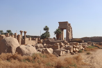 Fototapeta premium Karnak temple in Luxor, Egypt 