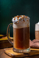 Sweet Homemade Butter Beer drink