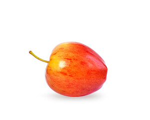 delicious juicy red isolated apple	
