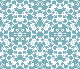 Abstract geometric pattern. A seamless background, vintage texture.	
