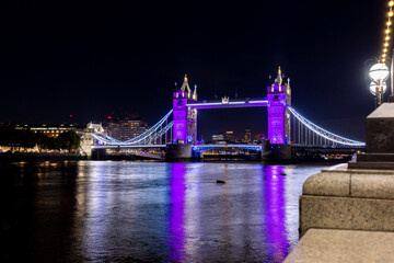 Obraz premium Elizabeth tower the popular Big Ben the largest clock tower in the world with a belfry, a landmark of London, England, low angle shot.