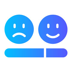 review gradient icon