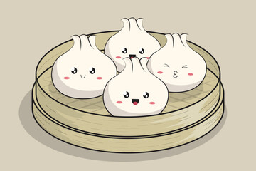 Chinese food vector illustration