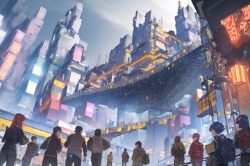 Generative AI future city