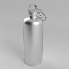 3d aluminium water bottle